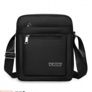 2025新款男式休闲斜挎包男士包包斜跨背包男包帆布包男横款单肩包